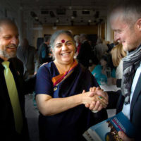 Vandan Shiva - Trägerin des alternativen Nobelpreis bei der Verleihung des Bürgerpreis der Stadt Kassel 2012