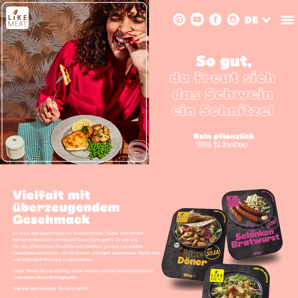 LikeMeat - Glutenfreier Fleischersatz
