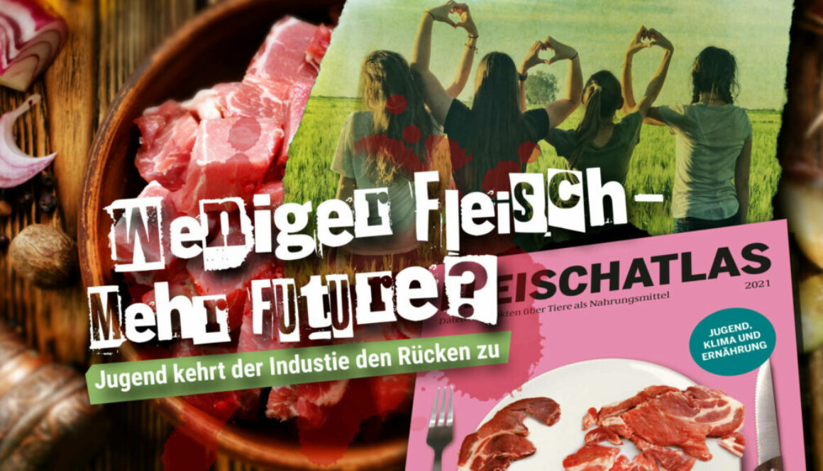 Der Fleischatlas 2021 - Jugend kehrt der Fleischindustrie den Rücken zu