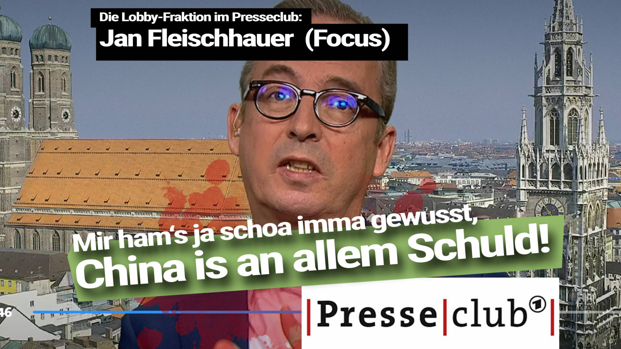Jan Fleischhauer im Presseclub - China der Klimasünder Jan Fleischhauer im Presseclub - China der Klimasünder