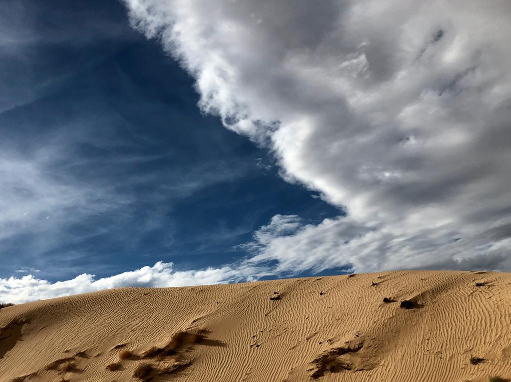 Wolken in der Sahara, Foto: Ulrike Arnold