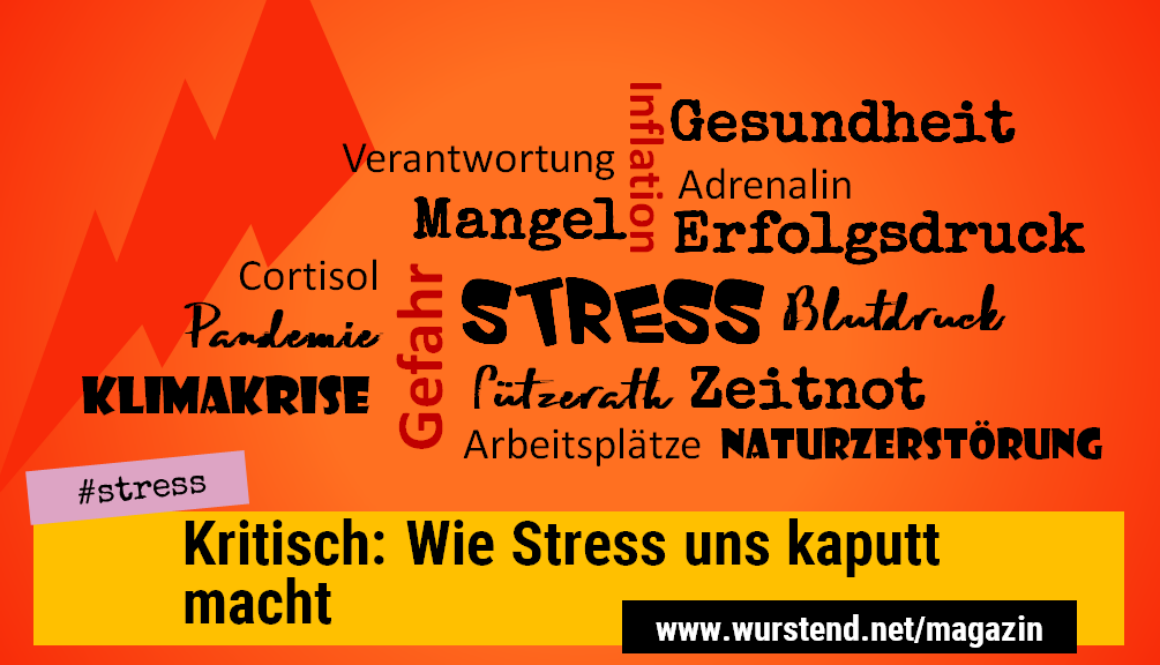 Stress ist eine Volkskrankheit